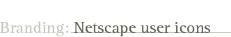Netscape User Icons